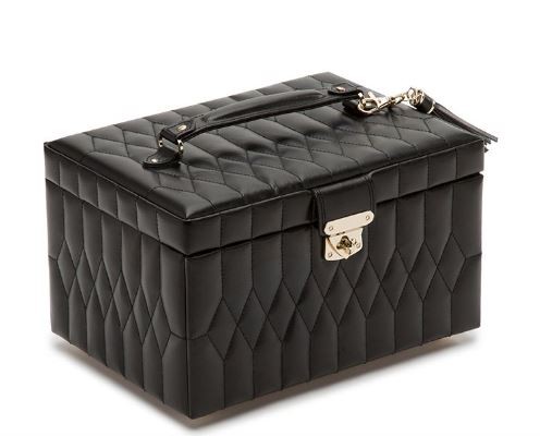 Kutija za nakit WOLF 1834, Caroline Medium, crna