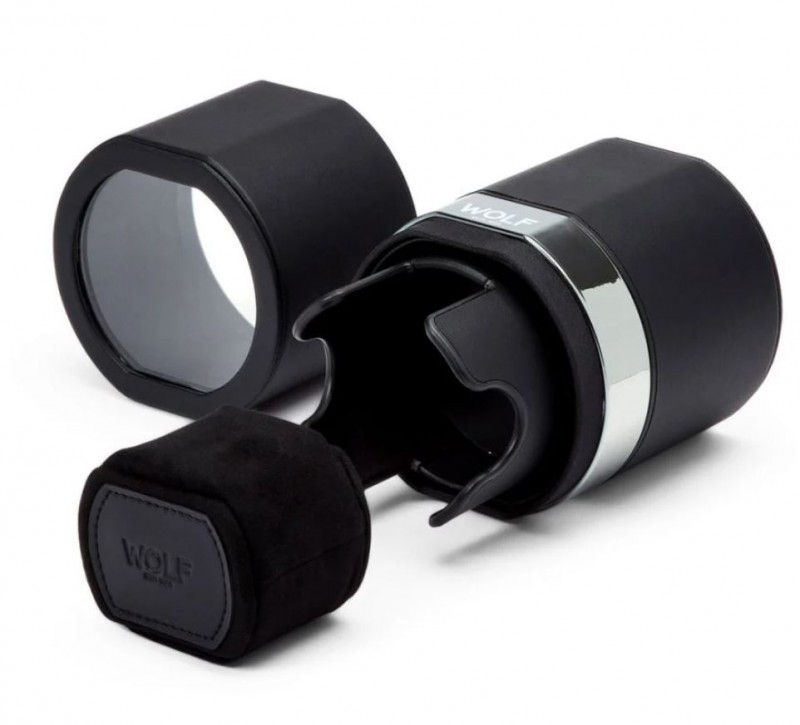 Navijač satova WOLF 1834, The Rocket, crni