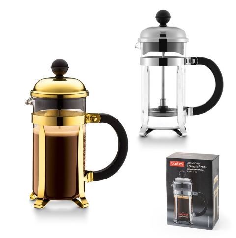 Coffee maker 350 ml, gold