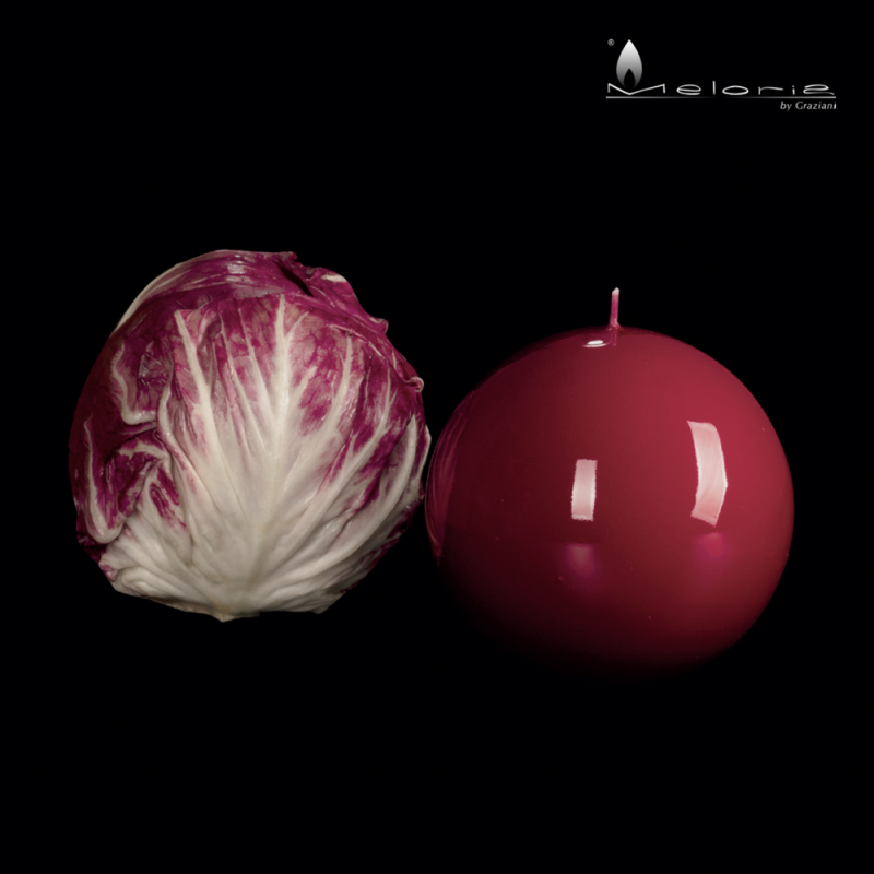 Svijeća GRAZIANI Meloria Ball Classic 150, bordo