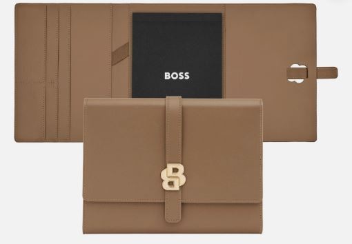 Mapa A5 Double B Black & Camel