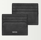 Etui za kartice Classic Grained Black - Hugo Boss