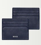 Etui za kartice Classic Grained Navy - Hugo Boss