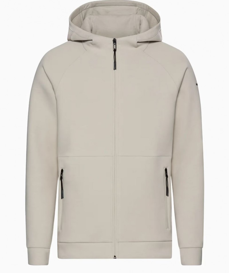 Jakna sportska s kapuljačom Sweat, Warm Ivory, L