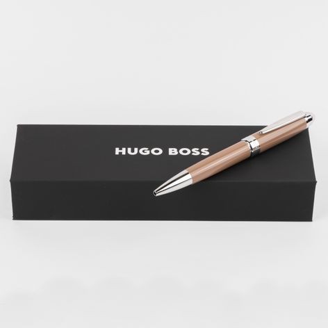 Kemijska olovka Icon Camel/Chrome - Hugo Boss