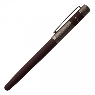 Roler olovka Ribbon, bordo - Hugo Boss