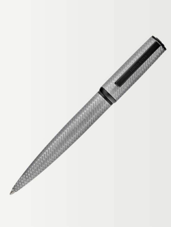 Kemijska olovka  Arche Pattern Silver - Hugo Boss